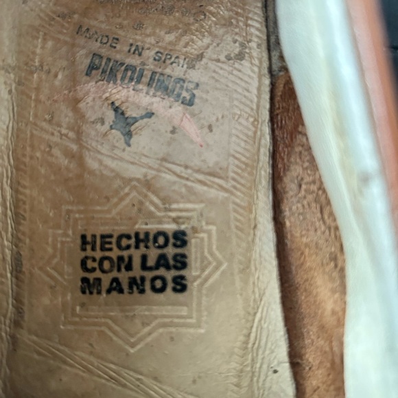 Pikolinos Brown Leather woman’s Loafers size 8.5- lightly worn - - Picture 5 of 12